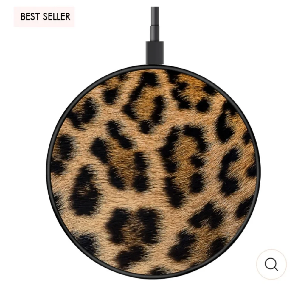 Ultra Slim Wireless Universal Charger by Hang Cheetah Leopard NWT 5☆ 1 Left!